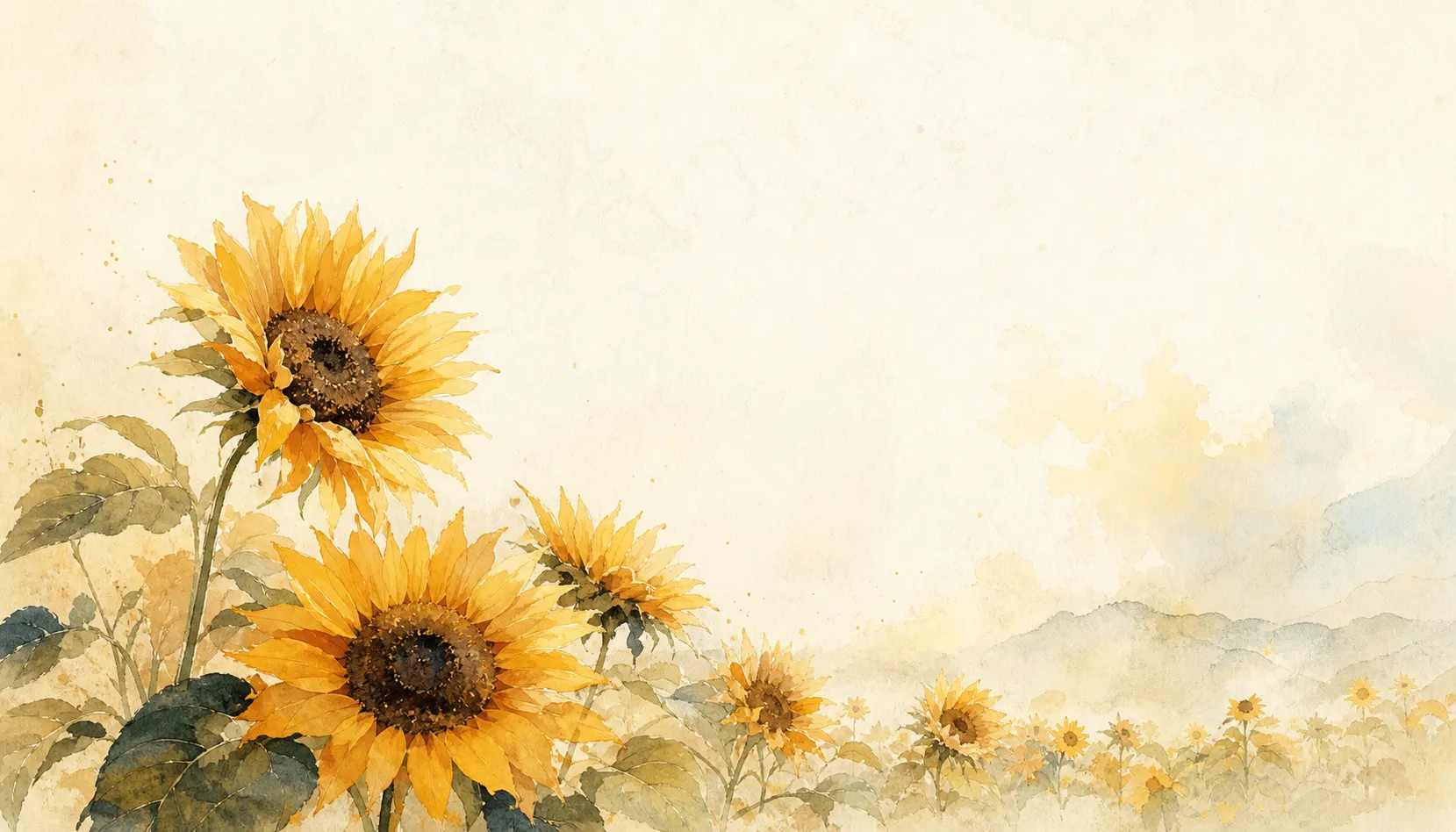 Sunflower banner